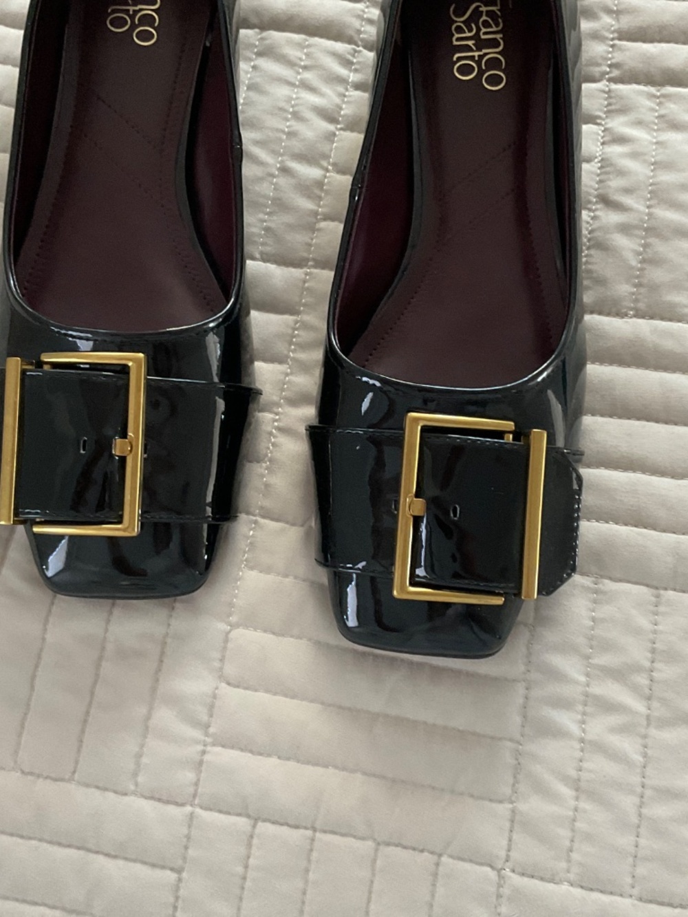 Franco Sarto Flats Patent Leather - Picture 2 of 4